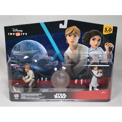 Figurines Disney Infinity - Star Wars : Trilogie - Leia & Luke Skywalker