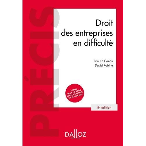 Droit Des Entreprises En Difficulté
