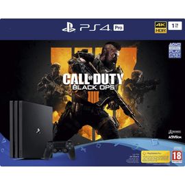 Sony Playstation 4 Pro 1 To + Call Of Duty Black Ops 4