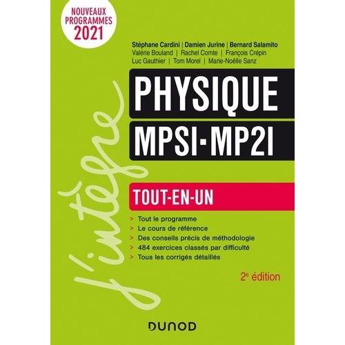 Physique Mpsi-Mp2i - Tout-En-Un