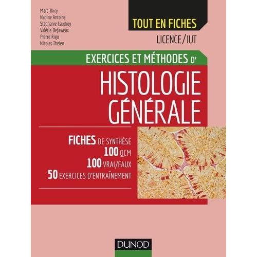 Exercices Et Méthodes D'histologie Générale