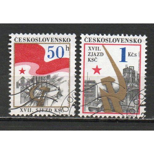 Timbre-Poste De Tchécoslovaquie