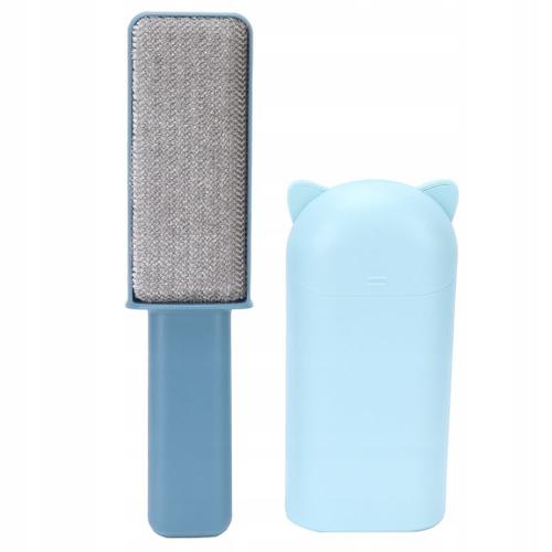 Brosse d'épilation double face avec couvercle