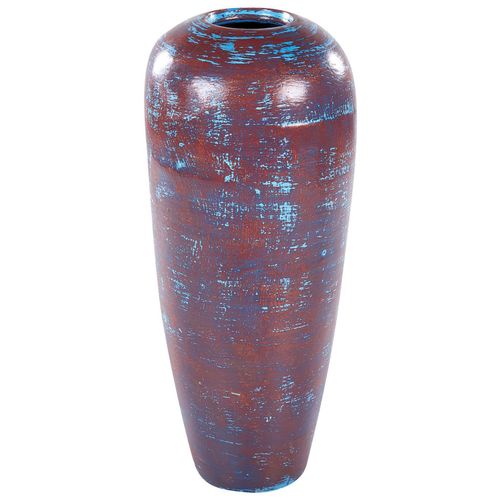 Terre cuite Vase décoratif 59 cm Bleu DOJRAN