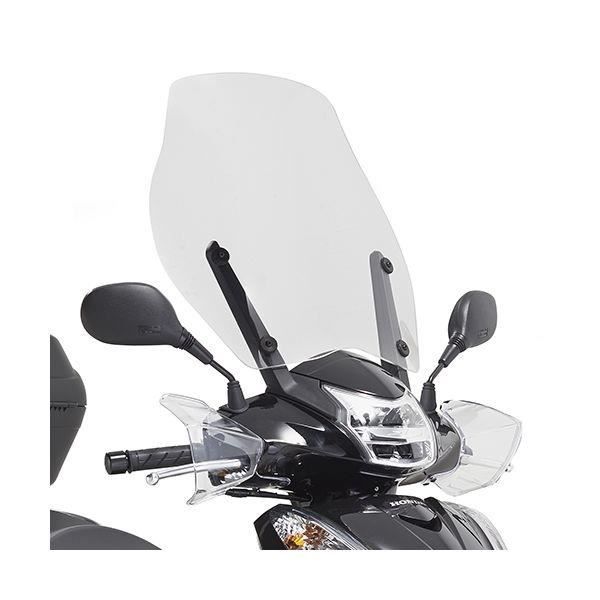 Pare-Brise Scooter Givi Honda Sh 300 I (2015 À 2019) - Transparent - Tu