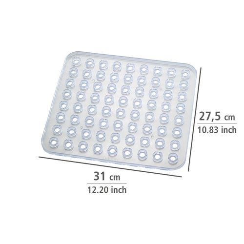 Fond D'évier Extra Épais - L. 27.5 X H. 1 X L. 31 Cm - Transparent