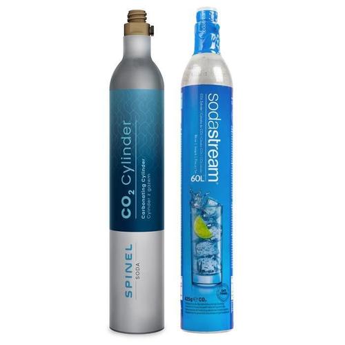 Cylindre de CO2 SodaStream + Cylindre de CO2 SpinelSoda