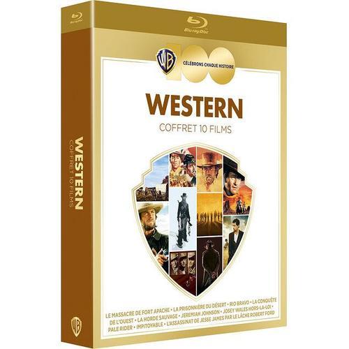 100 Ans Warner - Coffret 10 Films - Western - Blu-Ray