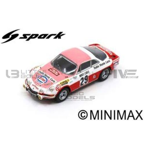 Spark 1/43 - S6113 - Alpine A110 - Rallye Monte Carlo 1973-Spark