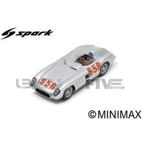 Spark 1/43 - S5857 - Mercedes-Benz 300 Slr - Mille Miglia 1955-Spark