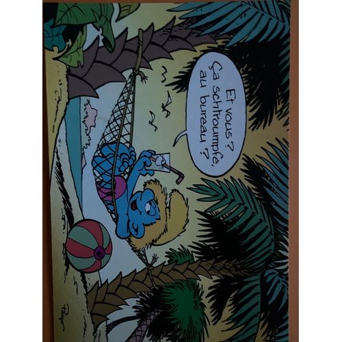 Peyo - Schtroumpf N* 11 - Et Vous ? Ça Schtroumpfe Au Bureau ?