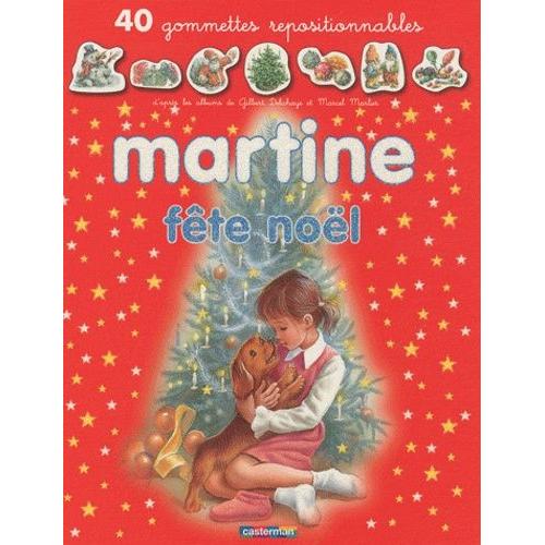 Martine Fête Noël - 40 Gommettes Repositionnables