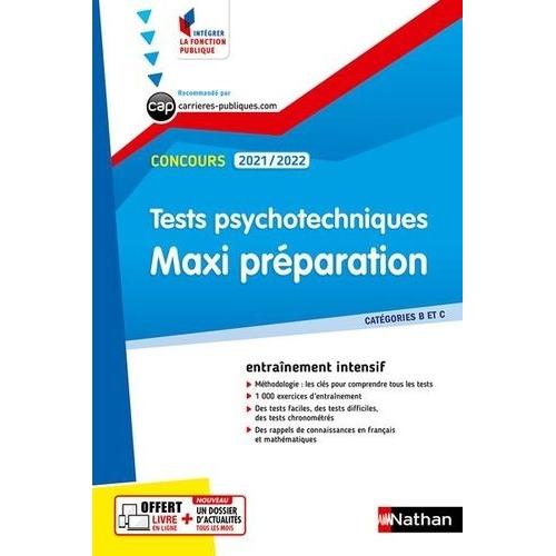 Tests Psychotechniques - Maxi Préparation - Catégories B Et C