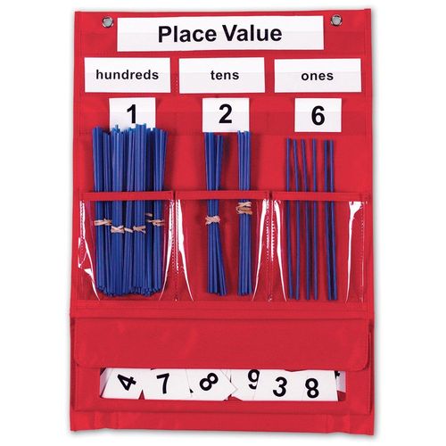 Tableau À Poches De Valeurs De Place Et De Calcul De Learning Resources