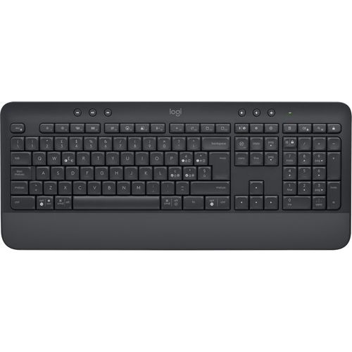 Logitech Signature K650 - Clavier - sans fil - Bluetooth 5.1 - QWERTY - Italien - graphite