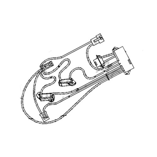 Interrupteur + faisceau COOKEO Cuiseur vapeur (SS-997342 KRUPS MOULINEX)