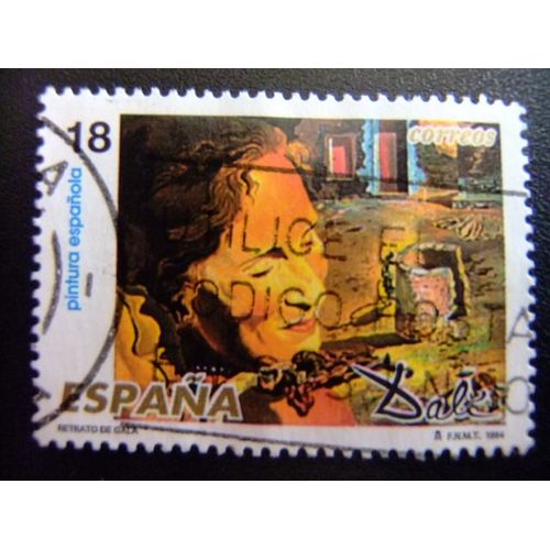 31 Espagne 1994 / Peinture Espagnole - Dali (Portrait De Gala) / Edifil 3290 Fu Yvert 2882 Fu