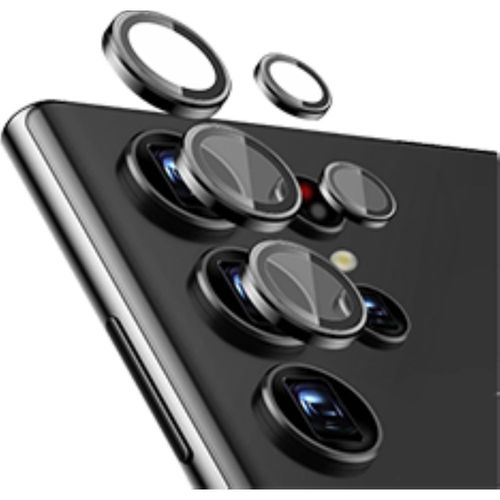 Protège Écran Force Glass Samsung S24 Ultra Protège Obj X5 Noir