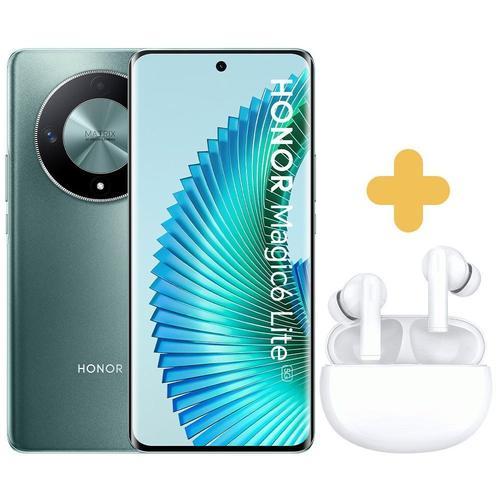 Pack Honor Magic6 Lite Vert + Earbuds X5