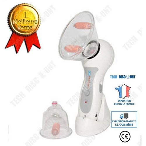 TD® Machine de massage électrique portatif canettes à vide masseur anti-cellulite dispositif de soins de santé