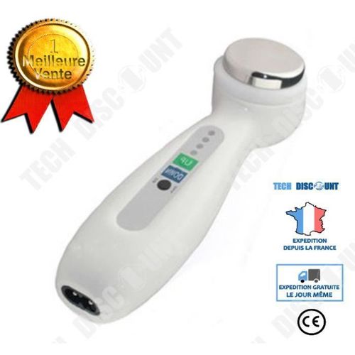 Appareil De Massage Ultrasonique 1mhz À Main - Tech Discount - G-2200 - Nettoyage - Ion Négatif - 3 Vitesses