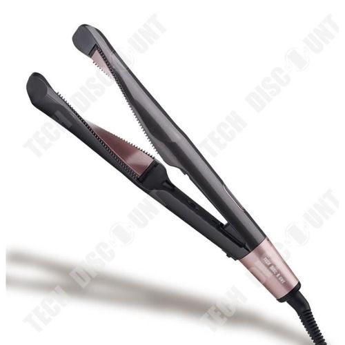 Td® Bigoudi Forme Multifonction Torsion Attelle Rotative Deux En Un Curling Droit Sec Et Humide Double Usage Chauffage Rapide Portab