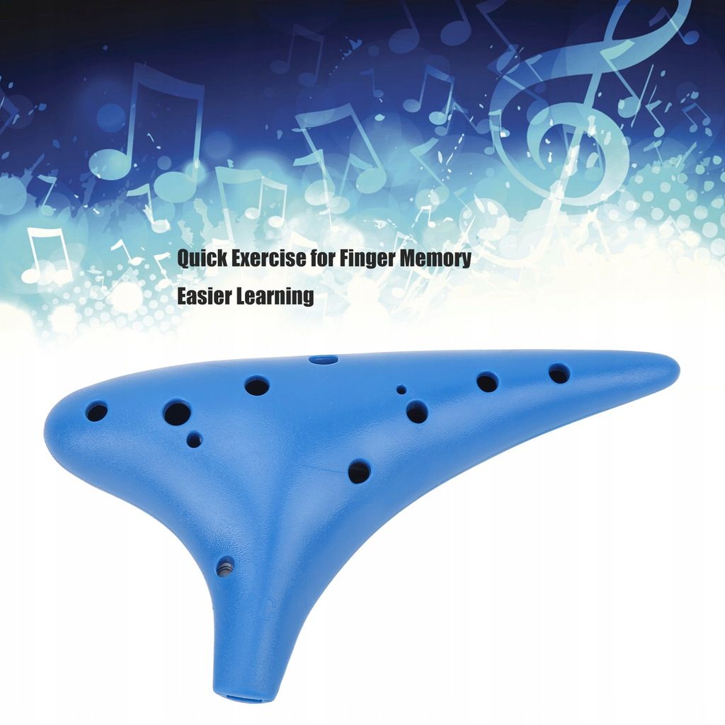 Ocarina 12 Trous Plastique Portable - 4