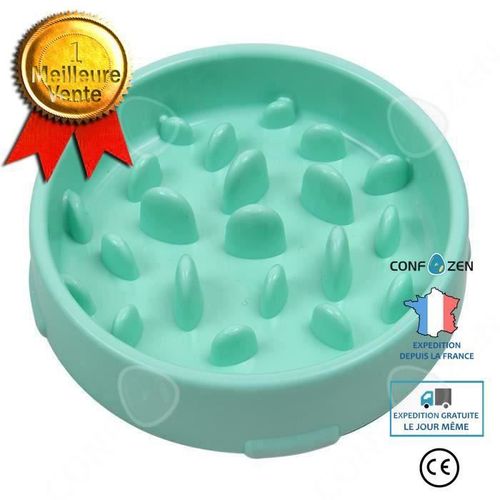 Confo Gamelle Anti Glouton Chien Chat, Gamelle Pour Chien Chat, Distributeur Nourriture Chat, Distributeur Croquettes Chiens, Chat V