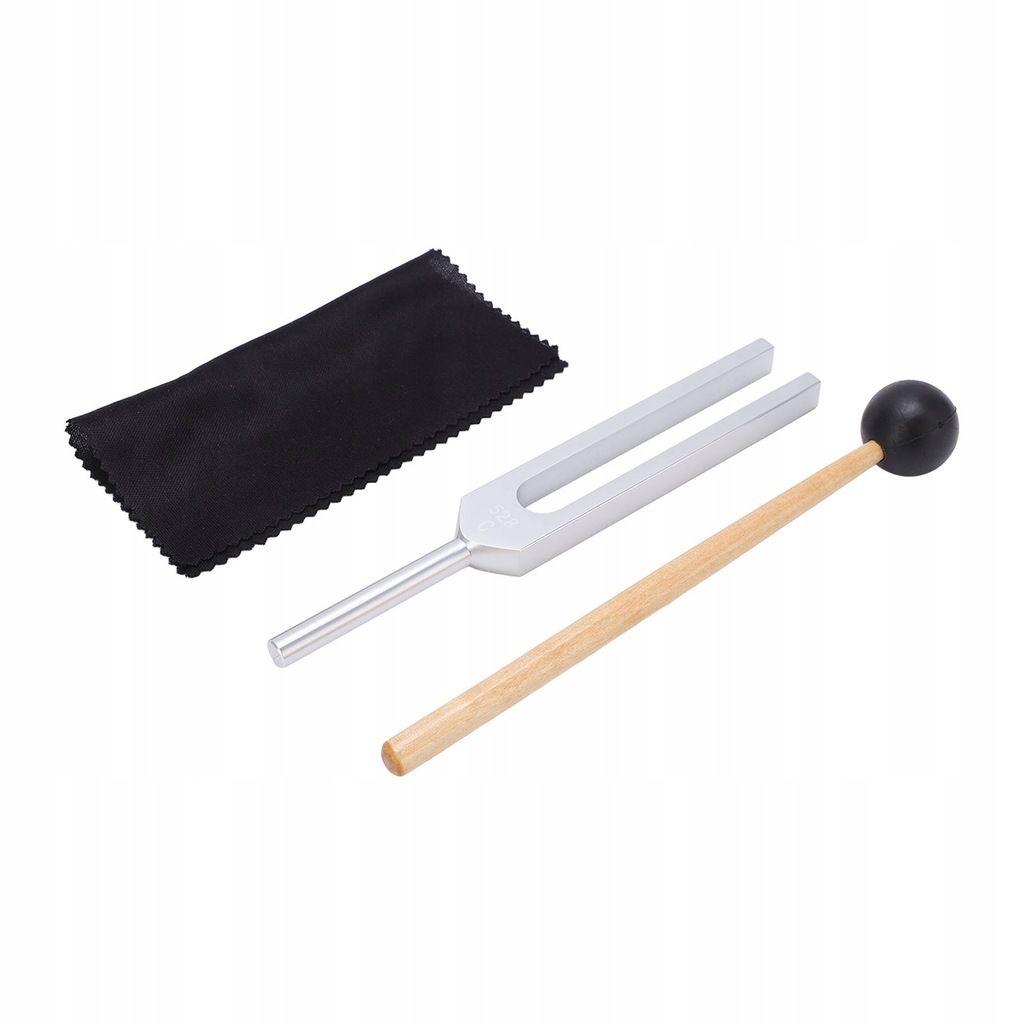 Diapason 528hz Mtal Solides Bois Avec Soft - 3