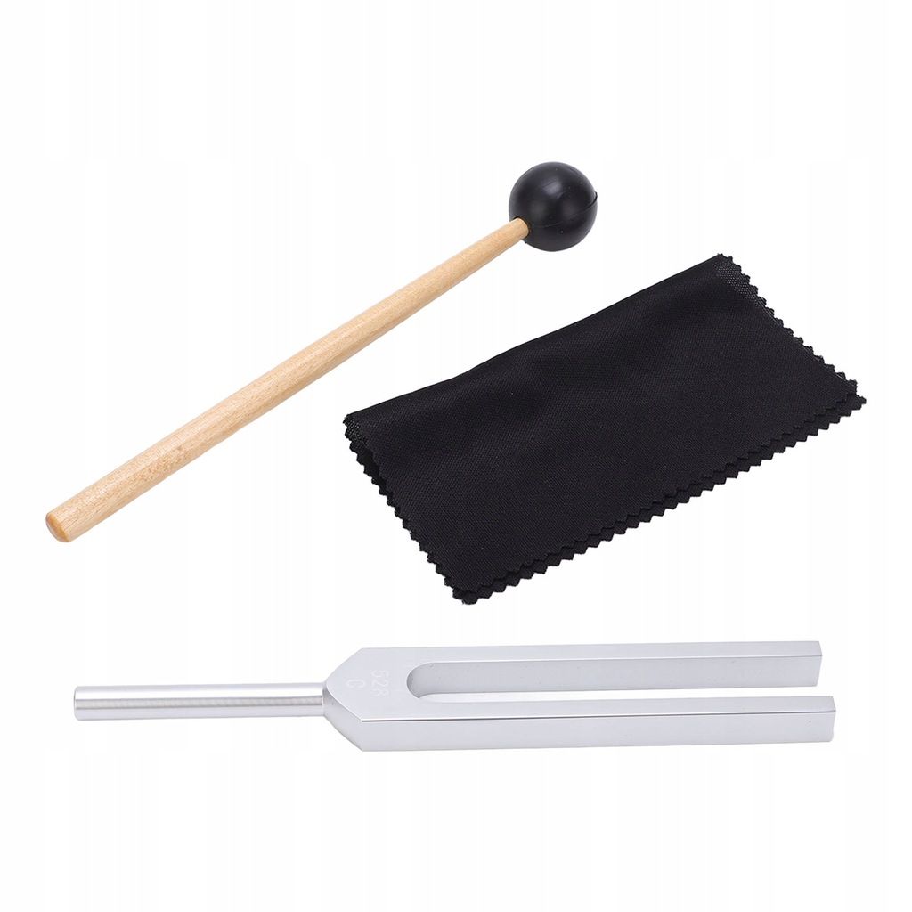 Diapason 528hz Mtal Solides Bois Avec Soft - 4
