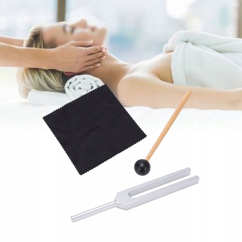 Diapason 528hz Mtal Solides Bois Avec Soft - 7