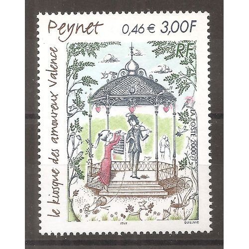 3359 (2000) Peynet Le Kiosque Des Amoureux N** (Cote 2e) (0885)