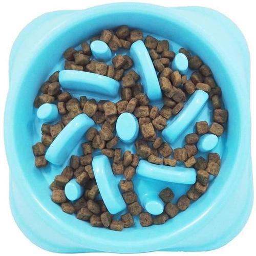 Petcute Gamelle Anti Glouton Chien Gamelle Chien Gamelle D'alimentation Lente Pour Chiensa283