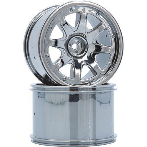 Lrp Electronic 122021-8 Rayons Jante S10 Blast Mt - 2 Pièces-Noir/Chrome-Lrp