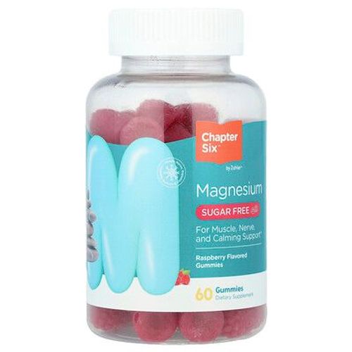 Chapter Six, Gommes Au Magnésium, Sans Sucre, Framboise, 60 Gommes