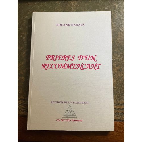 Prières D'un Recommencement