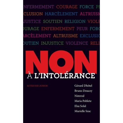 Non À L'intolérance