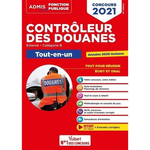 Concours Contrôleur Des Douanes Externe, Catégorie B - Tout-En-Un