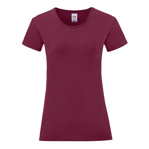 Fruit Of The Loom - T-Shirt Manches Courtes Iconic - Femme