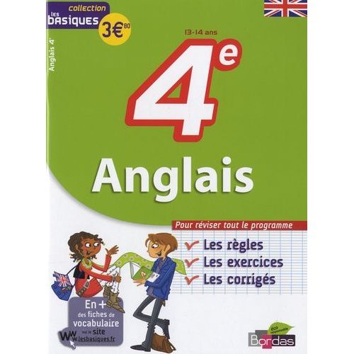 Anglais 4e, Les Basiques