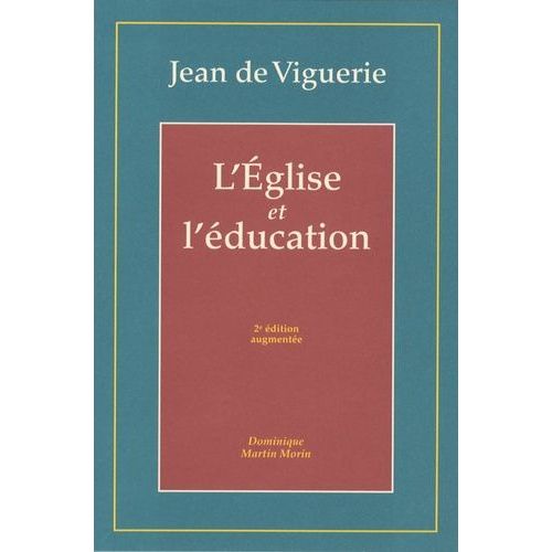 L'eglise Et L'éducation