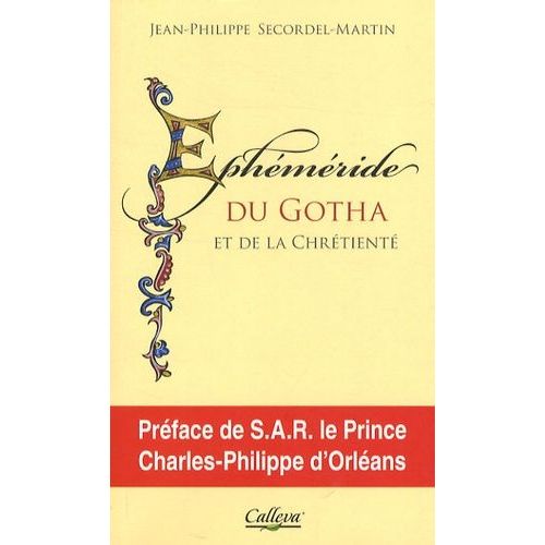 Ephéméride Du Gotha Et De La Chrétienté
