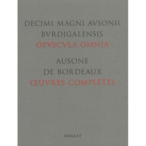 Oeuvres Complètes - Edition Bilingue Français-Latin (1 Cd-Rom)