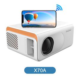 Autofocus-Keystone Vidéoprojecteur Wifi Bluetooth, Pro V9 500 Ansi