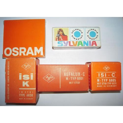 Lot de 3 Flash AGFA