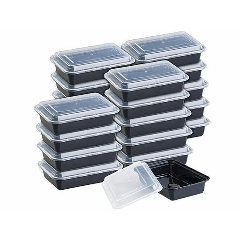 20 Boîtes De Conservation Avec Couvercles ¿ 800 Ml