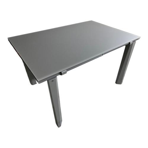 Table De Repas Avec Allonges Calligaris Gris