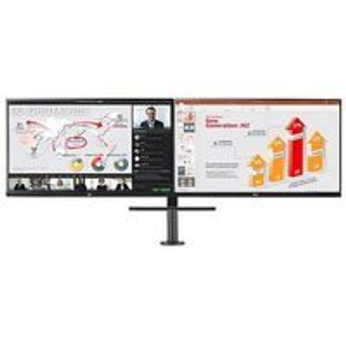 LG ELECTRONICS Ergo-Dual Monitor 27QP88DP-BS Ecran 27" LCD LED 2560x1440 pixel 16:9