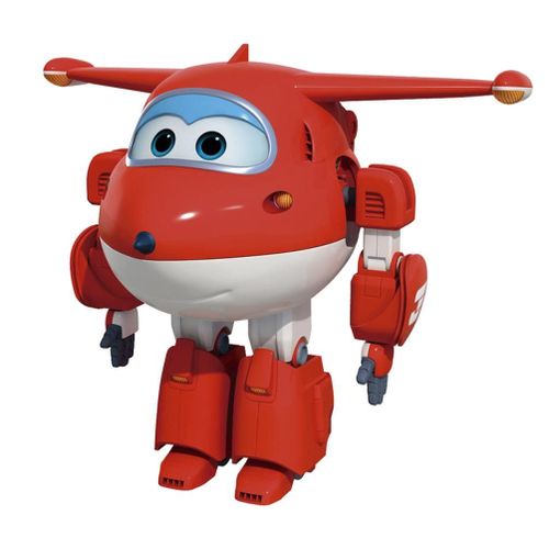 Super Wings Cyp Imports F-01-Ng Figurine Robot Jett De