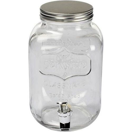 DISTRIBUTEUR À BOISSON EN VERRE 4 LITRES